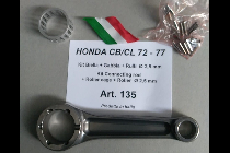 Connecting rod kit with rollers 2,5 mm