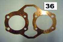Guarnizione testa rame spess. 1 mm Ø 74mm