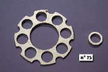 Distanziali "ergal" per trasmissione primaria CB 250/350