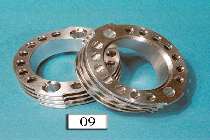 Exhaust header collar "ergal"